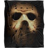 Warner Brothers Friday The 13Th Silky Touch Super Soft Throw Blanket 152x127cm in White | Size: 152x127 cm
