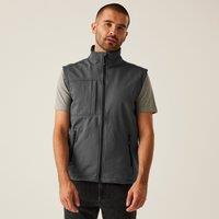 Regatta Men's Octagon 3-layer Softshell Bodywarmer in Dark Grey | Size: 2XL