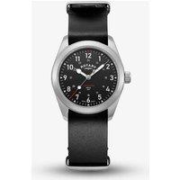 1895 Commando Field Black Leather Nato Watch GS05535/19