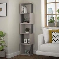 Decortie Piri' Modern Bookcase Display Unit 161cm in Grey | Size: 1 Pack