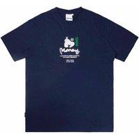 Money Men's Copyright Stencil Tee in Navy | Size: Small
