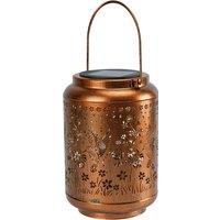 Obasyhig Pack of 1 Solar Waterproof Hummingbird Projection Hanging Lights in Brown