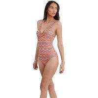 Simi Recycled Shaping V Neck Swimsuit