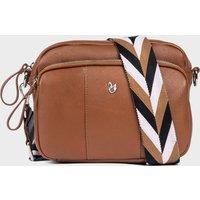 KEW' Soft Nappa Full Grain Real Leather Crossbody Bag