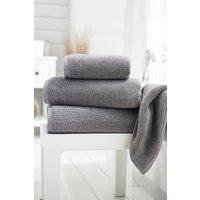 Deyongs Hotel Spa Palazzo Deluxe Cotton Towels in Charcoal | Size: Bath Sheet