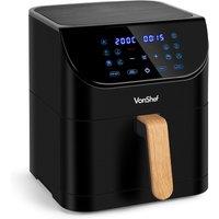 VonShef Fika 6L Black Air Fryer