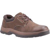 Cotswold Men's 'Thickwood' Leather Lace Shoes in Brown | Size: 11
