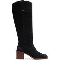 Clarks Women's Chamberly Up Black Suede Knee High Boots | Size: 6-Standard Fit