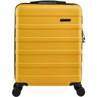 Cabin Max Anode 40L Cabin Suitcase 55x40x20cm Integrated Combination Lock in Bright Yellow | Size: 55 x 40 x 20 cm