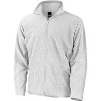 Result Core Men's Microfleece Jacket in White | Size: Large