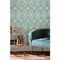 Envy in the Loop Blue Horizon Geometric Wallpaper | Size: 10000mm x 520mm