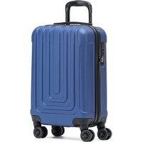 Flight Knight 55x30x20cm Cabin Carry Bag Hard Shell Suitcase 100+ Airline Approved in Navy