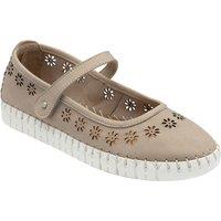 'Aurelia' Nubuck Flat Shoes