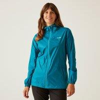 Regatta Women's 'Pack-It III' Waterproof Packaway Jacket in Blue | Size: 18