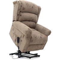 Malton Patterned Rise and Recline Armchair Electric Dual Motor