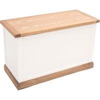 Cabinet Bits Tropea Off-White Blanket Box Ottoman