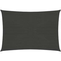 Sunshade Sail 160 g/m Anthracite 4x5 m HDPE