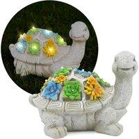 ILFD Group Ltd Solar Turtle Garden Ornament in Grey | Size: 12 Pack