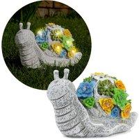 ILFD Group Ltd Solar Snail Garden Ornament in Grey | Size: 12 Pack