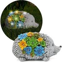 ILFD Group Ltd Solar Hedgehog Garden Ornament in Grey | Size: 12 Pack