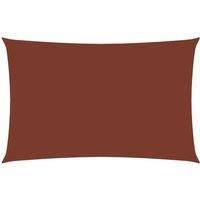 Sunshade Sail Oxford Fabric Rectangular 2.5x5 m Terracotta
