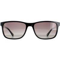 Police Men's Rectangle Shiny Black Smoke Gradient Polarised SPLB40N Arcade2