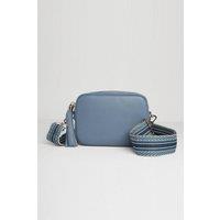 'Verona' Crossbody Tassel Bag with Aztec Strap