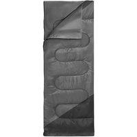 Active Era Lightweight Summer Sleeping Bag - 200GSM Compact Envelope Design - 2 Seasons in Black | Size: Single