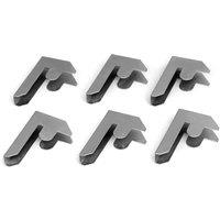 Monstershop Monster Racking Galwix Bay Connectors (6 pack) in Silver