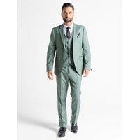 V2 Classic Men's Henry - Light Green Three Piece Suit | Size: 36R