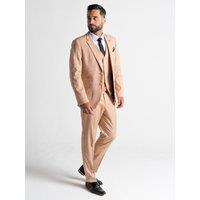 V2 Classic Men's Edward - Peach Three Piece Suit | Size: 48R
