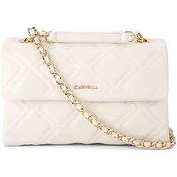 Carvela Women's 'Large Rosa Chain Shoulder' Bag in Cream