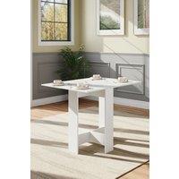103cm Modern Drop Leaf Foldable Dining Table