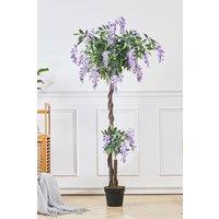 160Cm Faux Flowering Tree in Pot