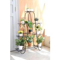 9 Tier Metal Plant Stands Flower Pot Holder Shelf