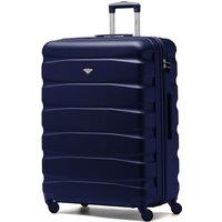 Flight Knight 25 Medium Suitcase Check-in Hold Luggage Hard Shell 4 Wheels TSA Lock in Navy | Size: Large