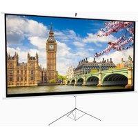 120" Manual Tripod Screen Projector Movie Screen