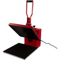 Monstershop Clam Heat Press 38 x 38cm in Red | Size: 38 x 38 cm