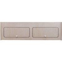 Monstershop Overhead Camper Cabinet - 120cm x 35cm x 35cm in Natural | Size: 120 cm x 35 cm x 35 cm