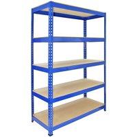 Monstershop 3 x Q-Rax Warehouse shelves 120cm in Blue