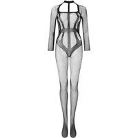 Ann Summers Women's Jupiter Crotchless Bodystocking in Black | Size: Large/XL