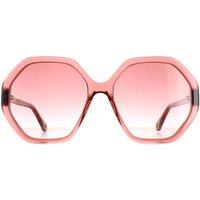 Chloe Women's Round Pink Crystal Pink Brown Gradient CH0008S Esther