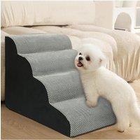 Comfy Non-Slip Pet Steps with Removable Cover 40cm W x 71cm D x 46cm H