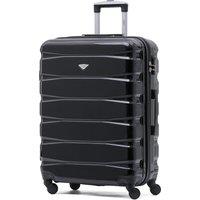 Flight Knight 25 Medium Suitcase Check-in Hold Luggage Hard Shell 4 Wheels TSA Lock in Midnight