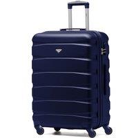 Flight Knight 25 Medium Suitcase Check-in Hold Luggage Hard Shell 4 Wheels TSA Lock in Navy