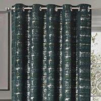Intimates Warwick Readymade Eyelet Curtains in Green | Size: 168 cm width x 183 cm drop