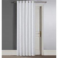 Velosso Winchester Quilted Pinsonic Single Panel Curtain in Grey | Size: 168 cm width x 183 cm drop