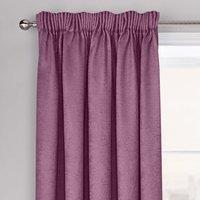 Velosso Westwood Dimout Pencil Pleat Curtains in Mauve | Size: 168 cm width x 137 cm drop