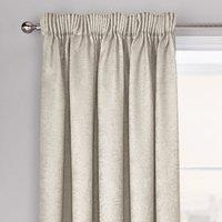 Velosso Westwood Dimout Pencil Pleat Curtains in Cream | Size: 117 cm width x 137 cm drop