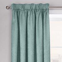 Velosso Westwood Dimout Pencil Pleat Curtains in Pale Green | Size: 168 cm width x 229 cm drop